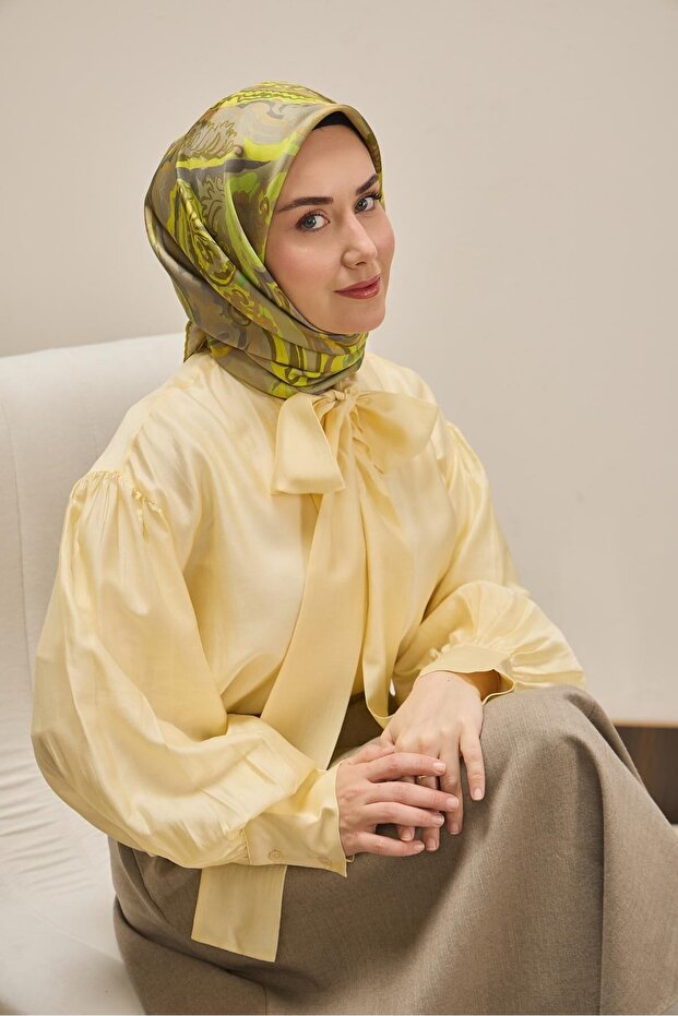 Twill Silk Scarf 11512-12