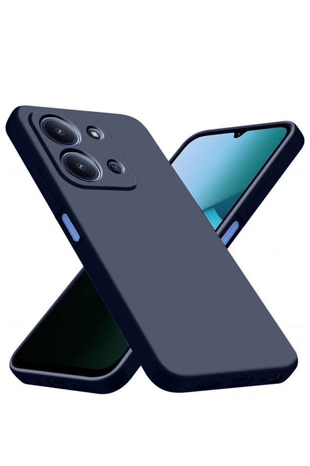 Ilkestor Redmi 15C 4g Nano Inside Velvet Silicone (211109) - Navy Blue