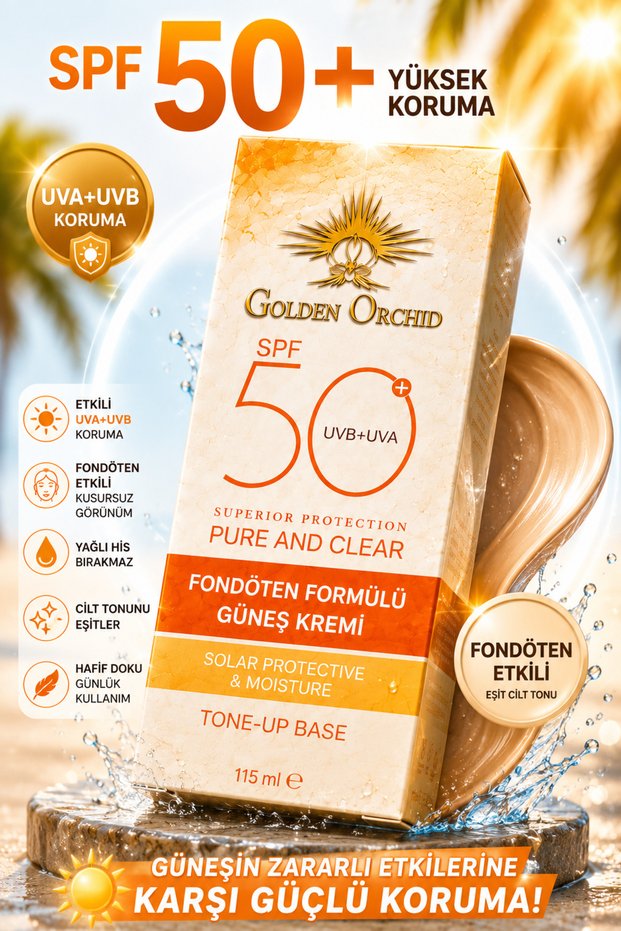 Golden Orchid Spf 50+ Color Equalizing Sunscreen 115 ml