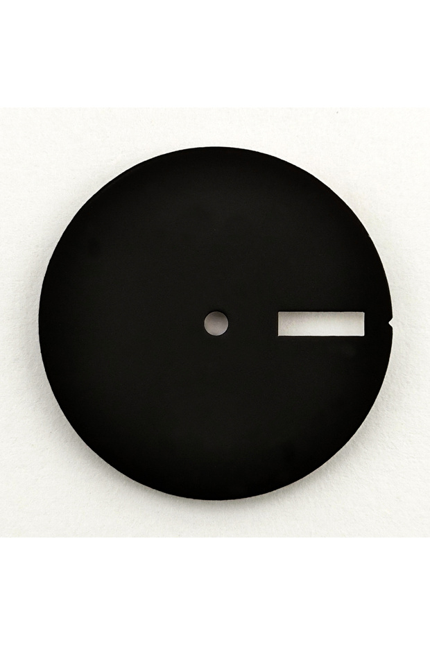 28.5mm black at3 NH35 Dial 28.5mm Men's Watch Dial Brushed Finish Blank Dial Suitable for the NH35 M
