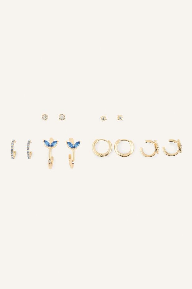 Women's 6-Piece Earring Set I1397Axns