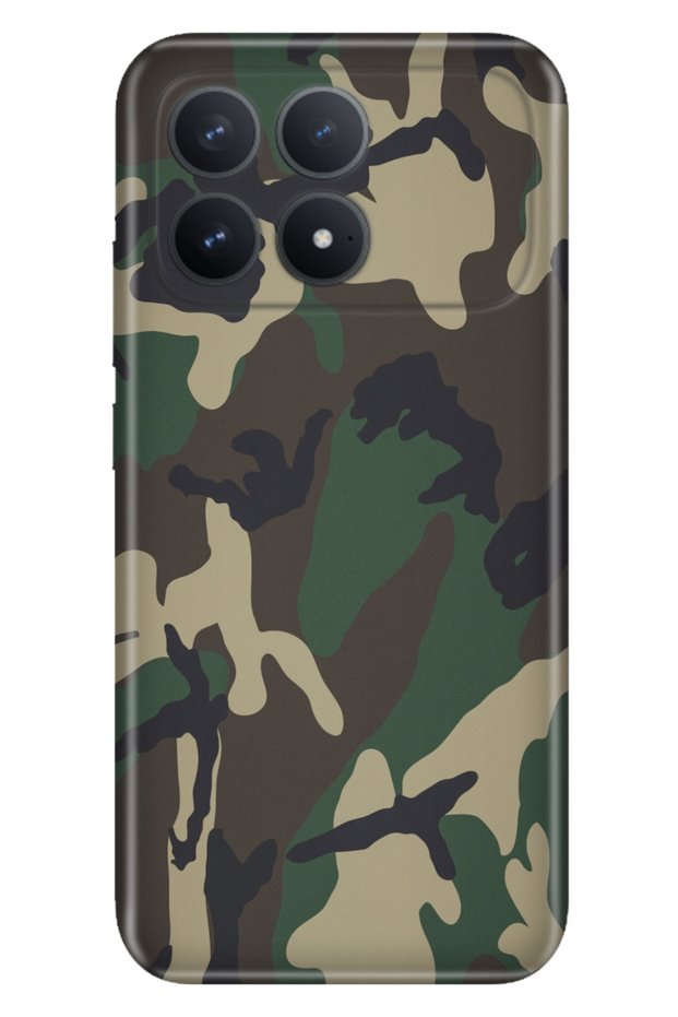 Poco F8 Pro 6.59" Case Colorful Silicone Printed Tpu Soldier Pattern