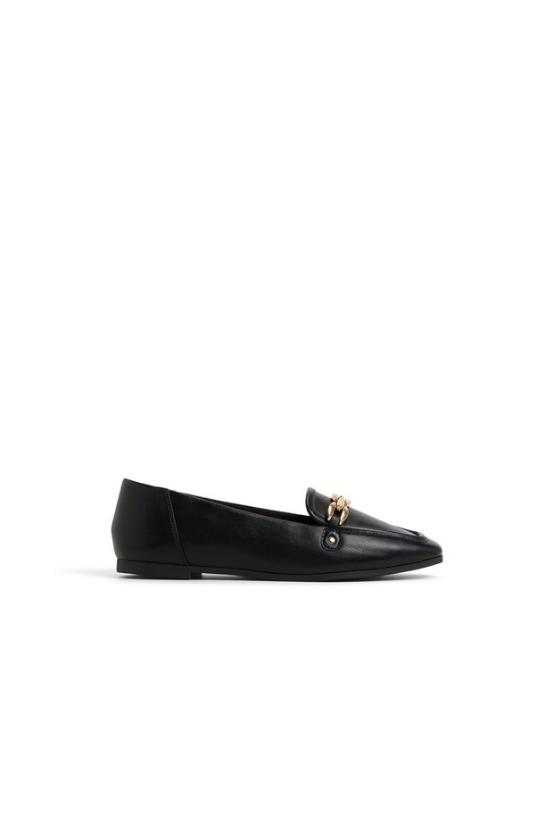 Parvi Ladies Black Loafers