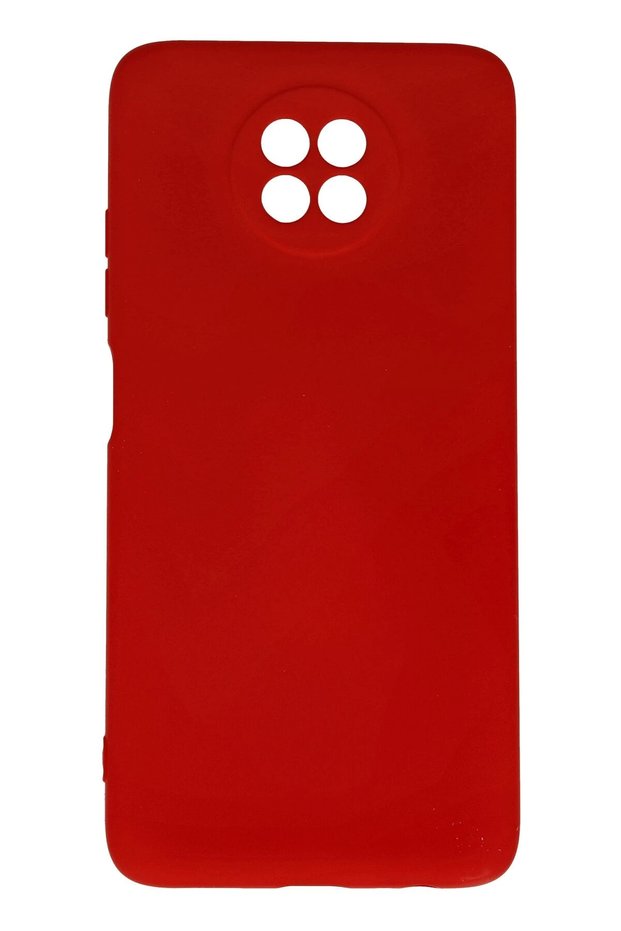 Aconcept Redmi Note 9 5g Case Nano Interior Velvet Silicone (12142) - Red