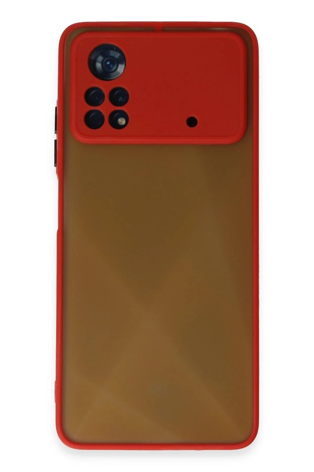 Aconcept Poco X4 Pro 5g Case Montreal Silicone Cover (14900) - Red