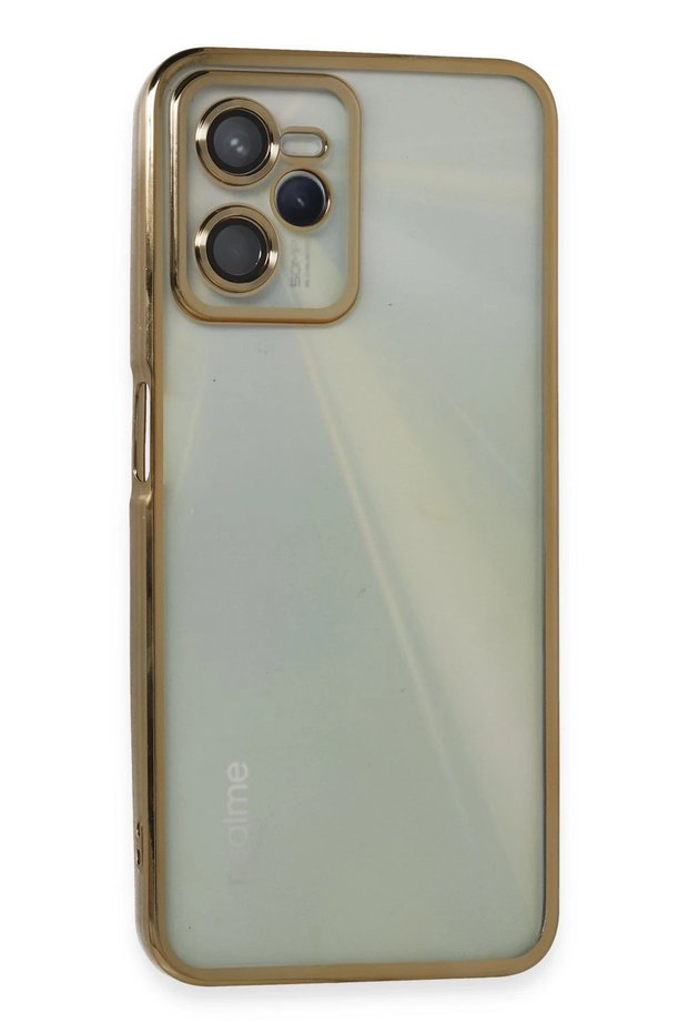 Aconcept Realme C35 Case with Lens Silicone (15451) - Gold