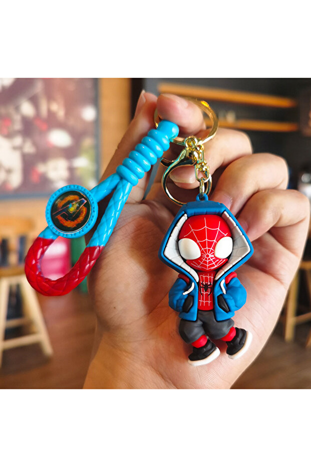 one New Sweater Spider-Man Compiled A Small Gift for Marvel Comics Keychain Doll.