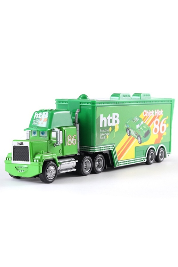 4 Pixar Cars 3 NO.86 Truck Model Lorry Toy Car Lightning Mack Uncle Jackson Storm Chick Hicks King D
