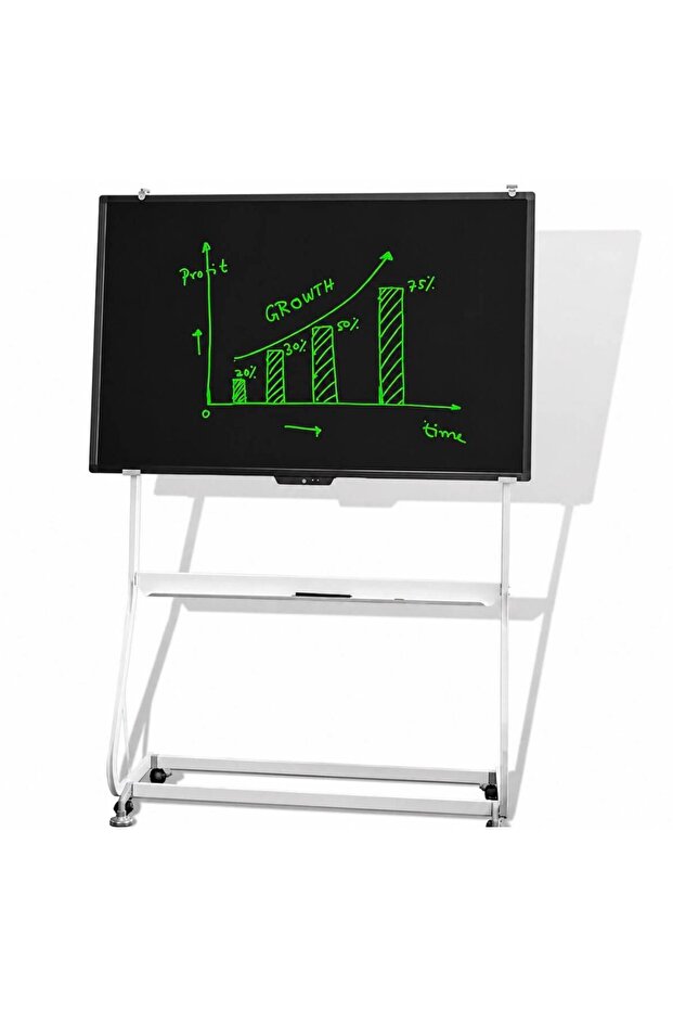 Electronic Lcd Writing Tablet with Stand - Smart, Erasable Whiteboard with a Simple Press of a Button