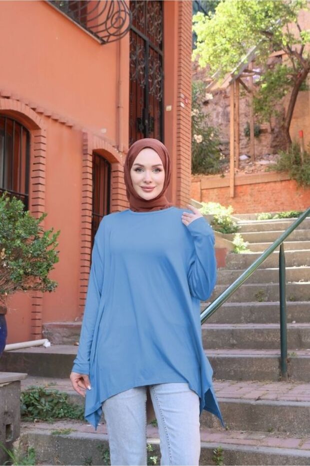 تونيك كاجوال بفتحات جانبية