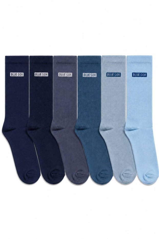 Tennis Socks Cotton Men's 6-Piece Tennis Socks Colorful Casual Socks Comfortable Socks Gift Socks Sc21516