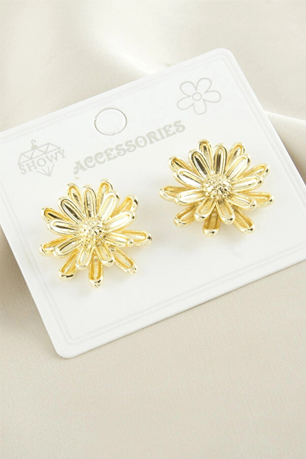 Daisy Metal Earrings