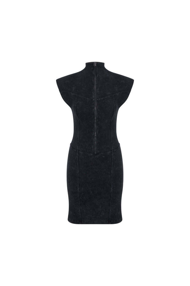 CHERRY RIB DRESS