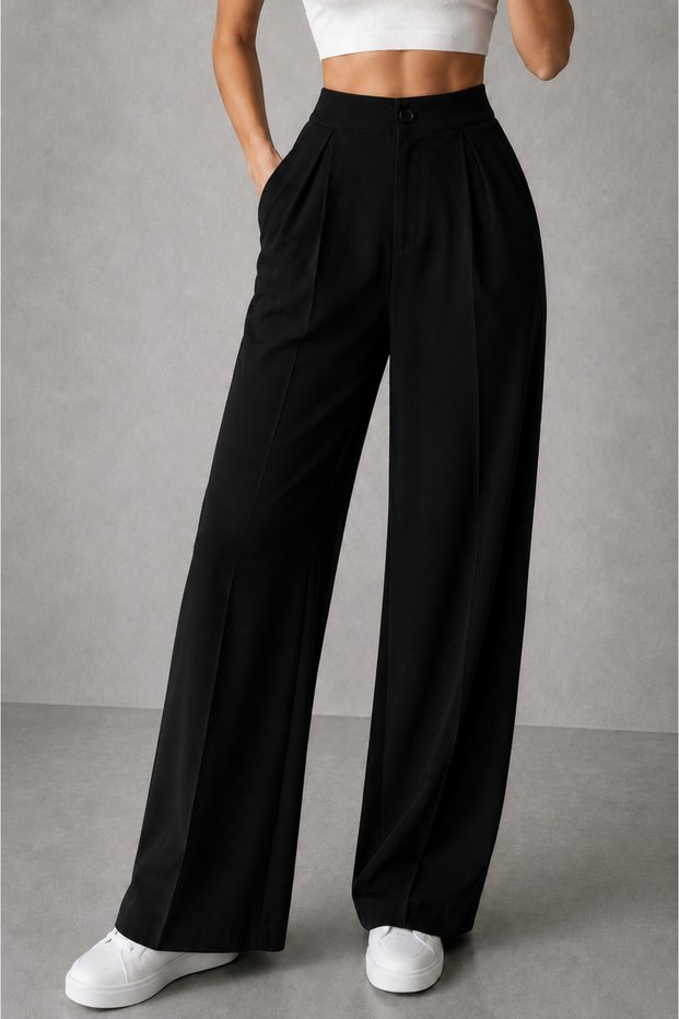 Buttoned Trousers Oversize Original Cut