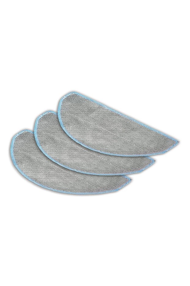 3-Pack Mop Mats for iRobot and Essential Robot Vacuum Cleaners and Mop Combos