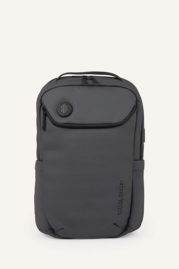 Men's Faux Leather Backpack I3576Axns