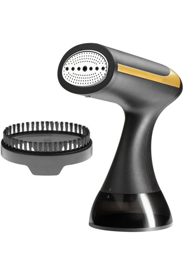Black AN-2 Portable Steamer – 1500W, 300ml Reservoir, 30s Heat-Up, Automatic Shut-Off