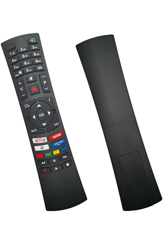 Replacement remote control for Bush/Vestel/Nordmende smart TVs, LED LCD HDTVs - No setup required