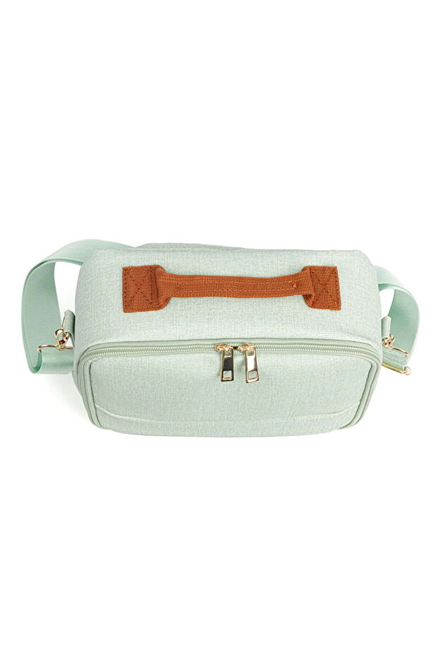 Suitable for DSLR cameras, crossbody camera bag with padded shoulder bag - green