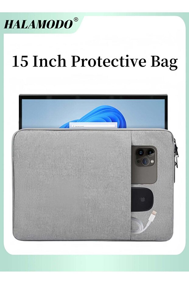 Protective Sleeve For Apple MacBook 15 Inch Grey