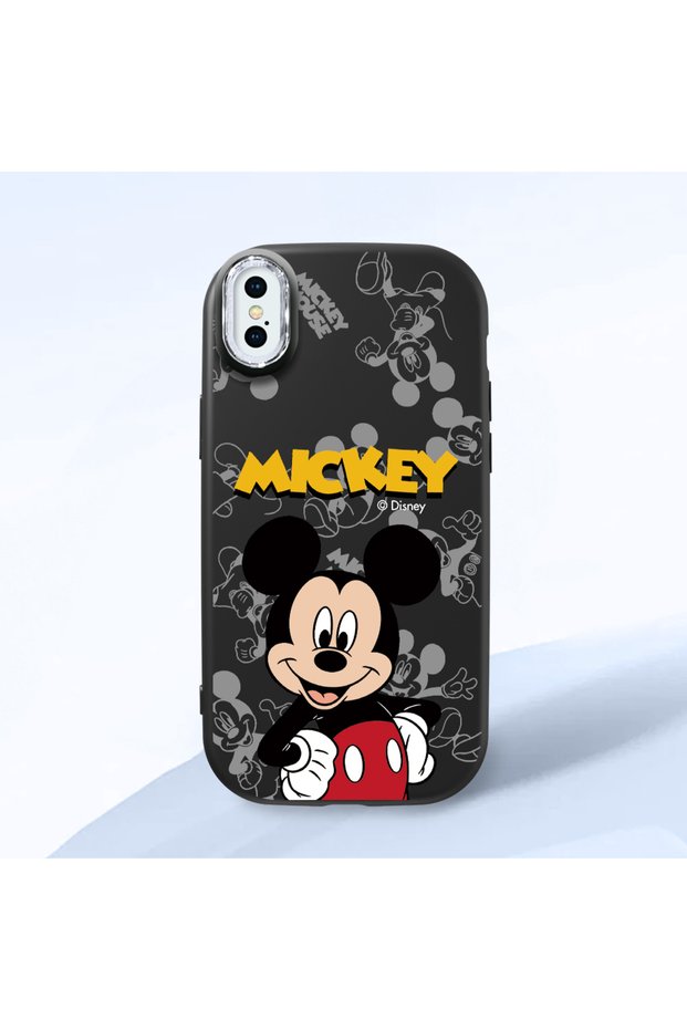 حافظة متوافقة مع هاتف iPhone XS Max، حافظة حماية للكاميرا من السيليكون الأسود، حافظة هاتف مزدوجة بنمط شخصيات