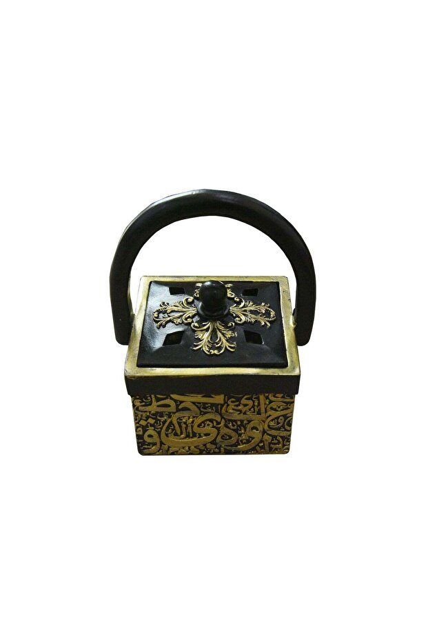 Decorative Ceramic Incense Burner with Arabic Lettering