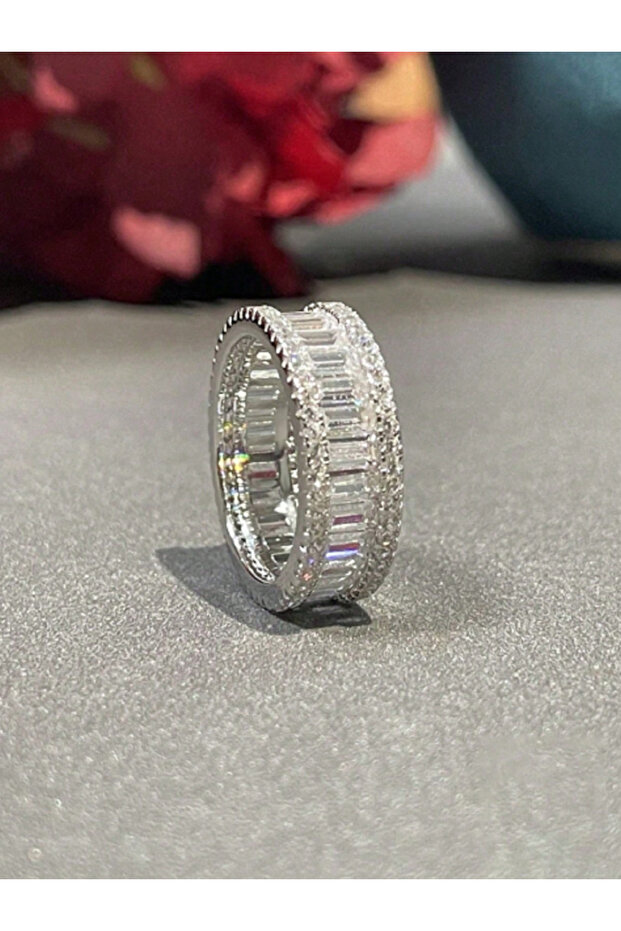 8 Silver 925 Sterling Silver Original Advanced Personalized Fashion Ring for Women Gift Party Weddi
