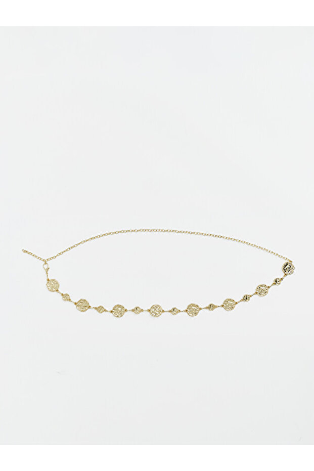 Esvab • Modern & Distinctive Women's Chain Belt with Adjustable Metal Accessories