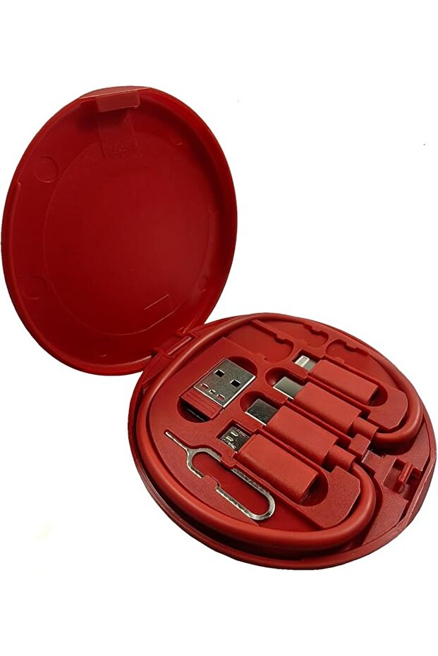 كابل بيانات متعدد الوظائف لأجهزة لايتنينج، ومنفذ USB-C، ومنفذ مايكرو USB، ونقل البيانات العالمي