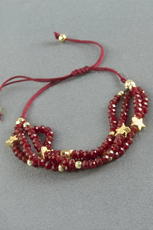 4-Piece Mixed Crystal Bracelet