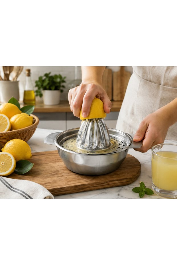 Lemon and Orange Juicer Stainless Steel Citrus Press Juicer