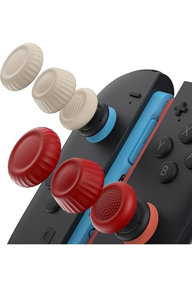 Thumb Grips for Switch 2 Controller, Switch Thumb Grip Caps, 3Pairs | Joycon Grip Button Stick