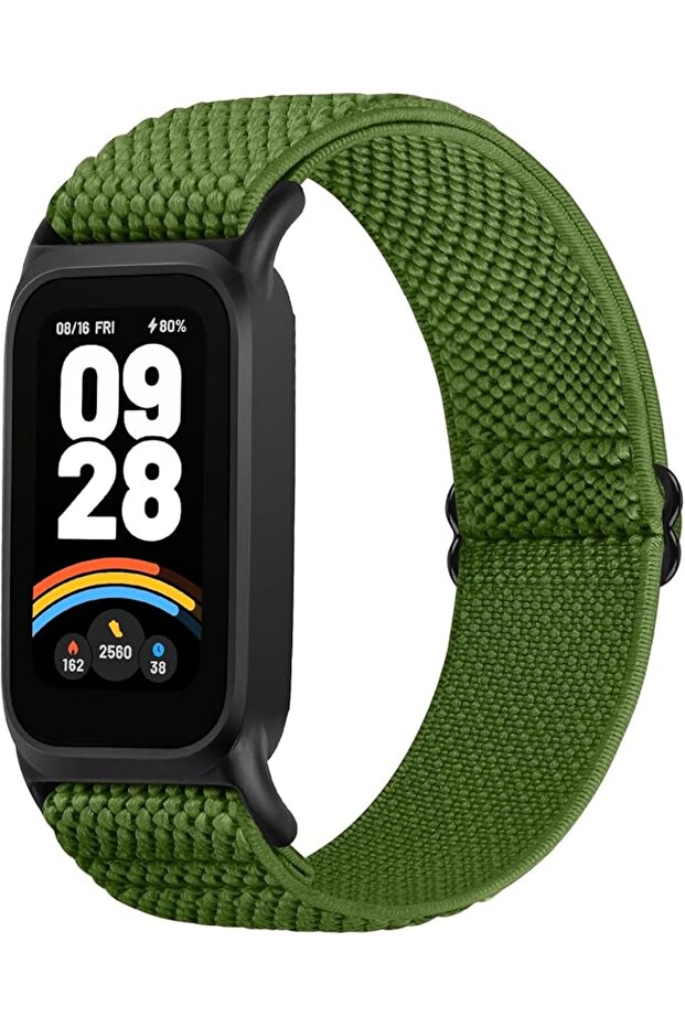 Elastic Bands Compatible with Xiaomi Smart Watch 9 Active, Soft Nylon Replacement Sport Strap for Re