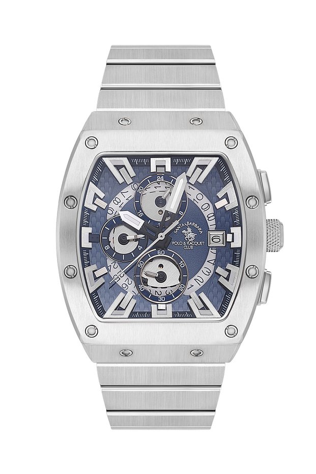 Santa Barbara Polo & Racquet Club Metal Cord Male Wrist Watch 5Atm Essa-Sb.1.10587-3