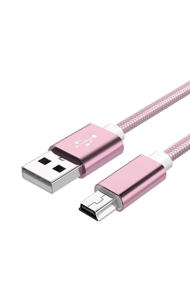 0.25m pink NNBILI 2M/1.5M/1M/0.25M Mini USB Cable Mini USB to USB Fast Data Charger Cable for MP3 MP