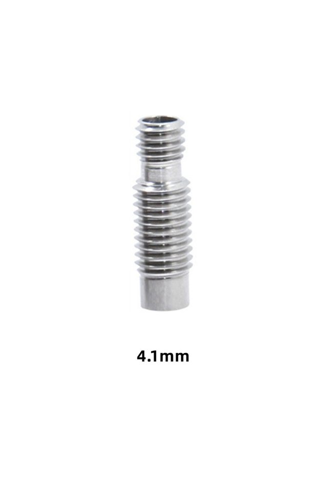 4.1mm All Metal 3D Printer E3D V6 Heat Break Hotend Throat For 1.75/3.0/4.1mm All-Metal / with PTFE,