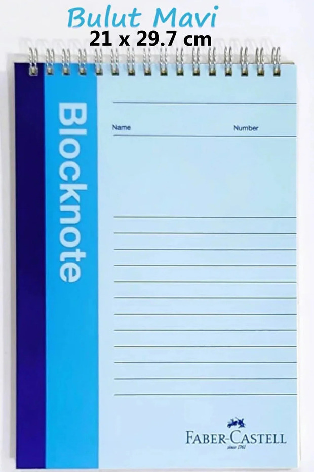 A4 Size Blocknote 80 Sheets Lined