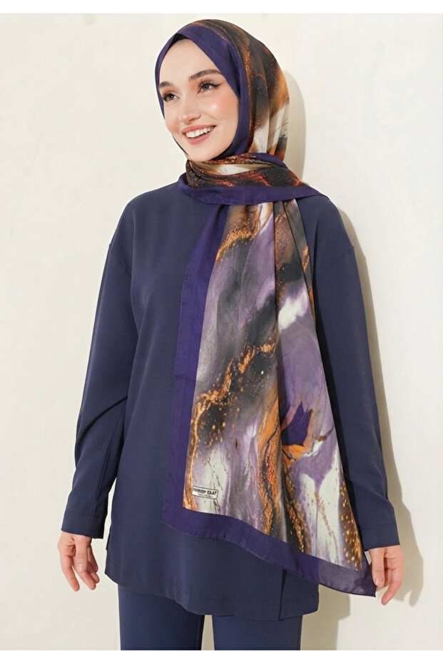 Patterned Bamboo Cashmere Shawl