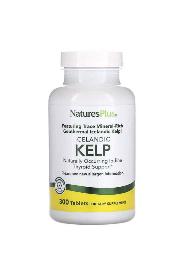Icelandic Kelp, Thyroid Support 300 Tablets