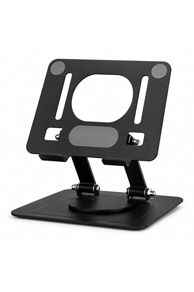 QUEST Adjustable Foldable Stand for Desk, Compatible with Laptops, Tablets, and Mobile Phones, Portable Stable Holder