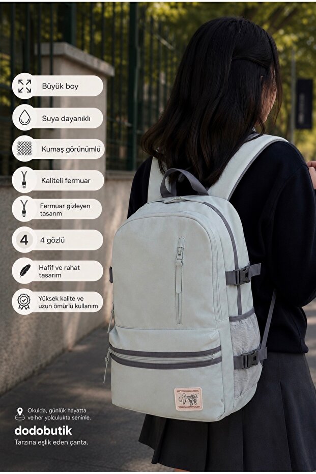 Water Resistant, High Quality School Bag
