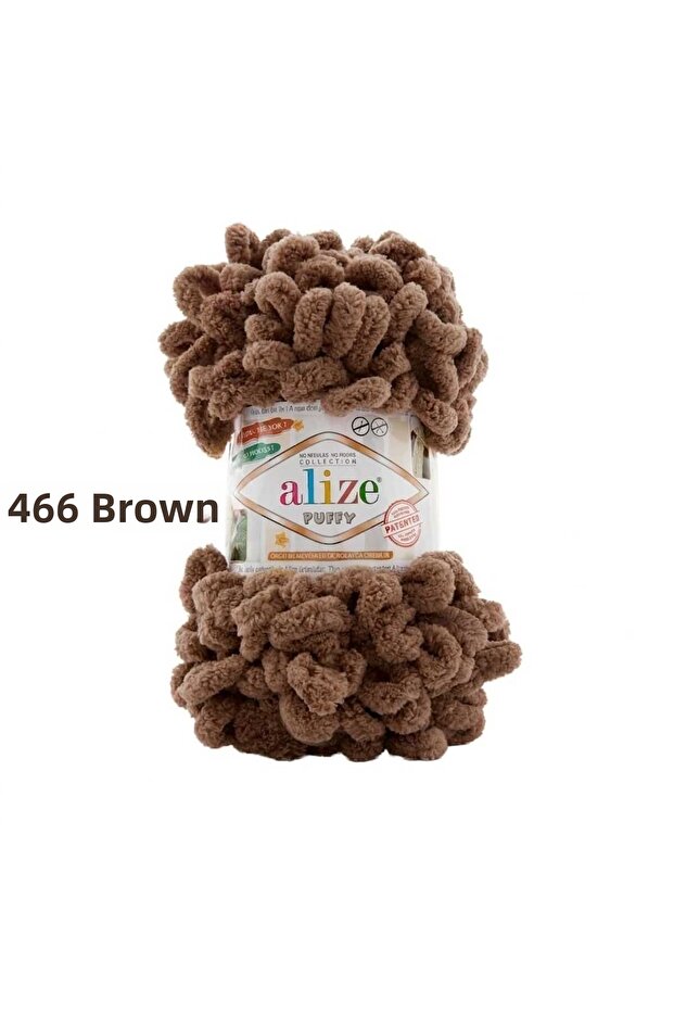 Puffy Hand Knitting Yarn (with Large Loop)