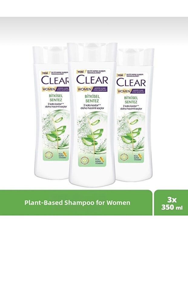 Women's Anti-Dandruff Shampoo Herbal Synthesis 350 Ml*3 Pieces