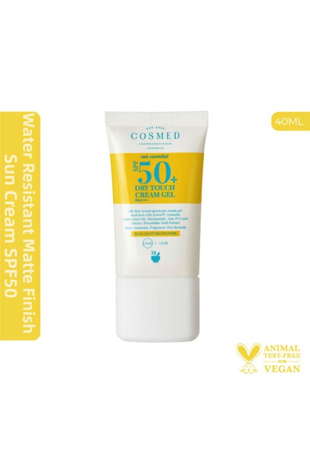 Sun Essential Spf50+ Dry Touch Waterproof Sunscreen Cream Gel 40 ml