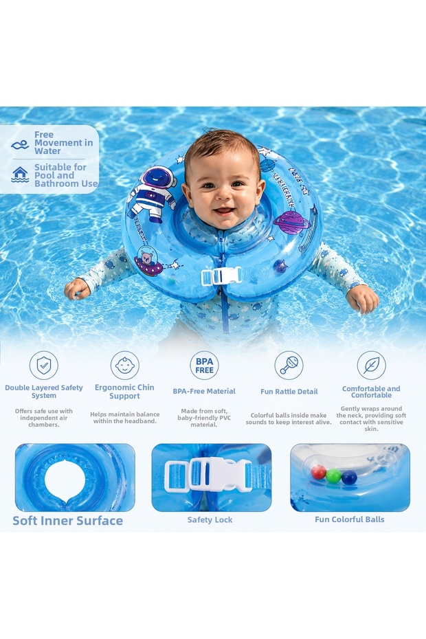 Baby Neck Swimming Ring Kzld-2309013