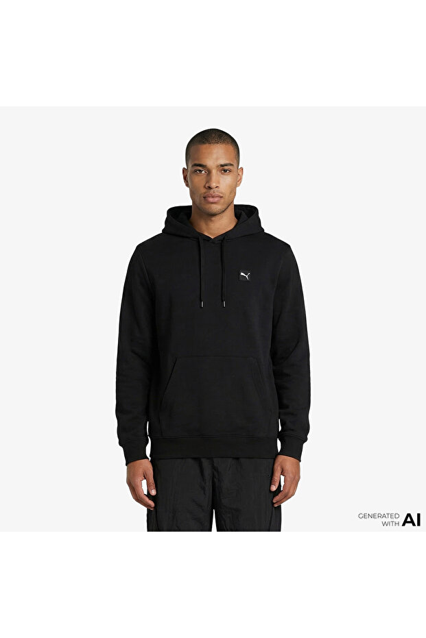 Essentials Elevated Erkek Siyah Sweatshirt - 1