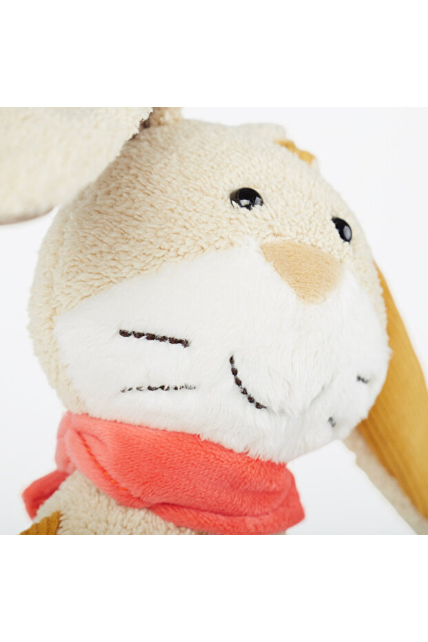 Iepurasul de plus Patchwork Sweety Yellow, - 4
