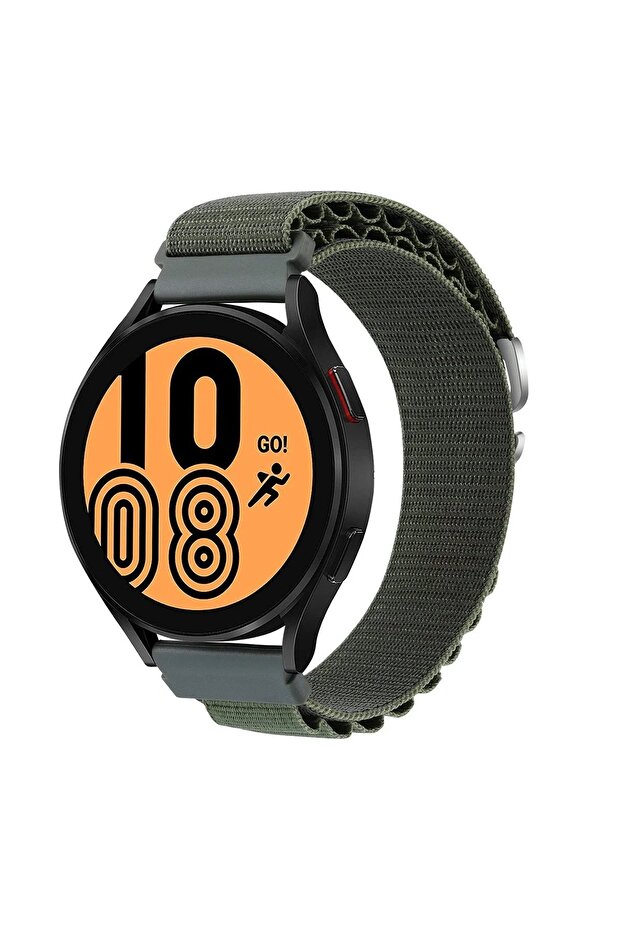 ® Watch 20mm Kr410 Fabric Strap - Green