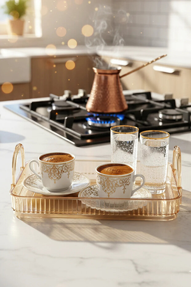 Tray for Serving and Presentation Rectangular Yellow - 3