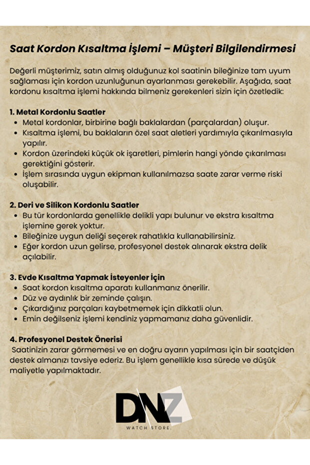 Erkek Kol Saati - 4